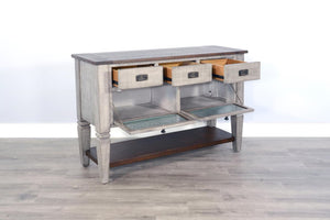 Sunny Designs Homestead Hills Tobacco Leaf & Alpine Grey Server