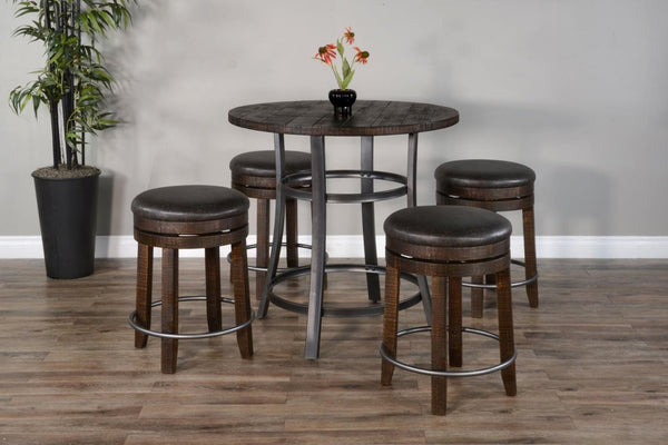 Sunny Designs Homestead Tobacco Leaf Counter Dining Table