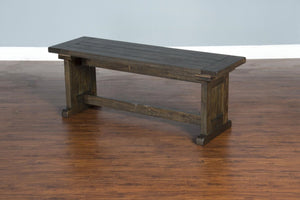 Sunny Designs Homestead Tobacco Leaf Side Bench