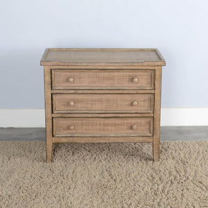 Sunny Designs Marina Beach Pebble 26 Inch End Table