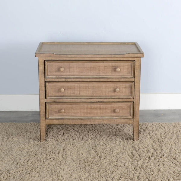 Sunny Designs Marina Beach Pebble 26 Inch End Table