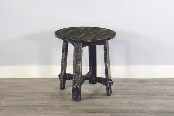 Sunny Designs Marina Black Sand 24 Inch End Table