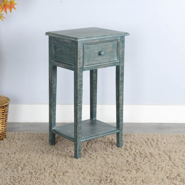 Sunny Designs Marina Sea Grass 31 Inch Side Table