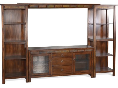 Sunny Designs Santa Fe Dark Chocolate 60 Inch TV Stand Console
