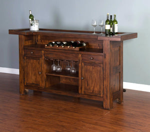 Sunny Designs Tuscany Vintage Mocha Bar