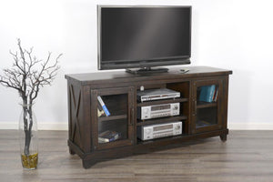Sunny Designs Vivian Raisin 64 Inch TV Media Stand Console