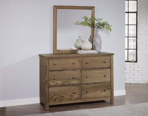 Vaughan-Bassett Fundamentals Natural Landscape Mirror