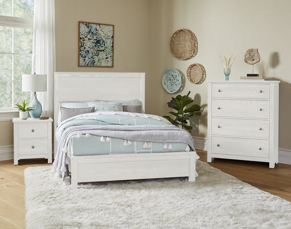 Vaughan-Bassett Fundamentals White Full Headboard