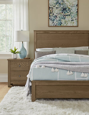 Vaughan-Bassett Fundamentals Natural Queen Bed
