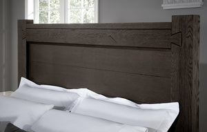 Vaughan-Bassett Dovetail Java California King Poster Bed with 6X6 Footboard