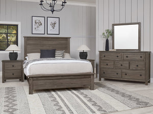 Vaughan-Bassett Custom Express Driftwood Grey 7-Drawer Dresser