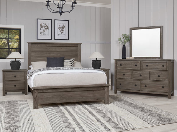 Vaughan-Bassett Custom Express Driftwood Grey 7-Drawer Dresser