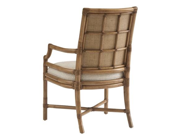 Tommy Bahama Home by Lexington Key Biscayne Oceanside Rattan Sandhill Arm Chair
