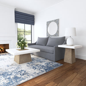 Bassett Mirror Modern Bone Sunburst Bone Wall Mirror