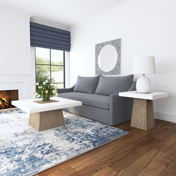 Bassett Mirror Modern Bone Sunburst Bone Wall Mirror