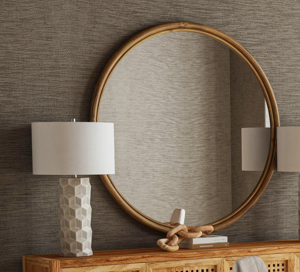 Bassett Mirror Modern Brown Certa Wall Mirror