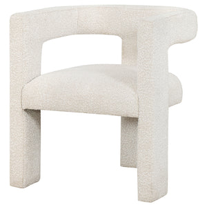 Coaster Petra Boucle Upholstered Accent Side Chair White