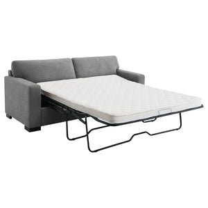 Coaster Simpson Upholstered Sofa Sleeper with Queen Mattress Grey