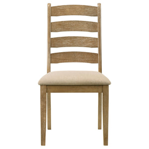Coaster Danvers Wood Dining Side Chair Brown Oak