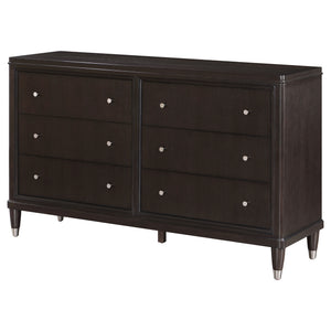 Coaster Emberlyn 6-Drawer Dresser Brown