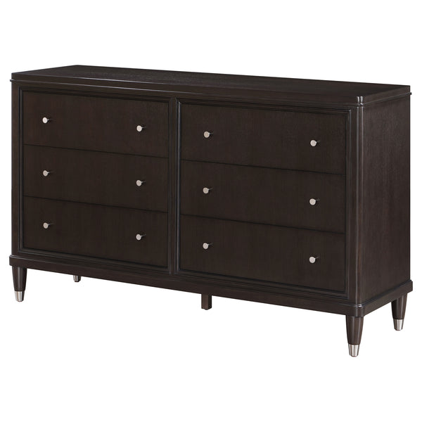 Coaster Emberlyn 6-Drawer Dresser Brown