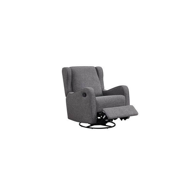 westwood baby skylar nurseey manual glider in steel