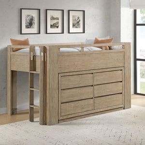 westwood baby bello dresser in sandstone