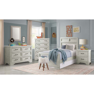 westwood baby foundry nightstand in white dove
