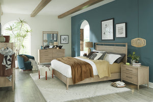 aspenhome shiloh dresser in champagne