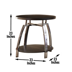 Steve Silver Coham 3-Piece Cocktail Table & 2 End Tables Set In Brown