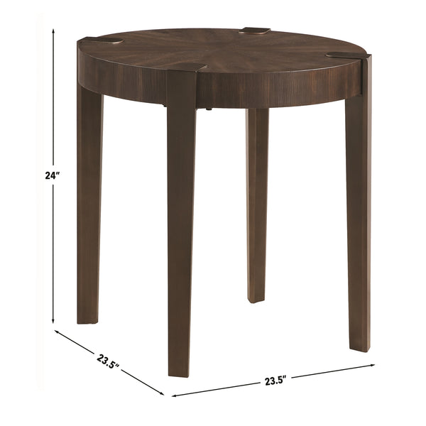 Steve Silver Gracie End Table In Espresso