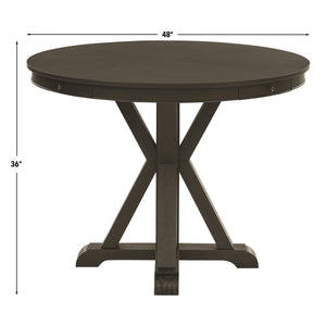 Steve Silver Rylie Black Counter-Height Table