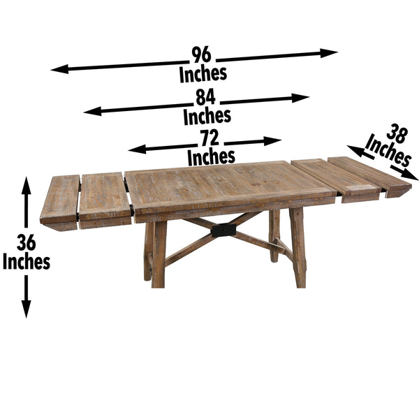 Steve Silver Riverdale Driftwood Counter-Height Table