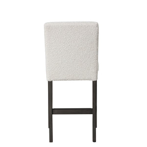 New Classic High Line Upholstered Counter-Height Chair in White