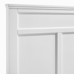 New Classic Andover Full Complete Bed in White