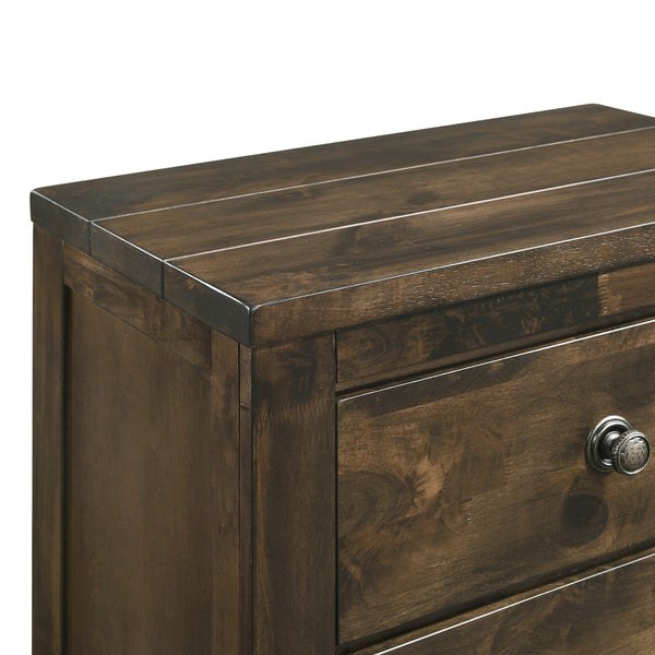 New Classic Blue Ridge Nightstand in Rustic Gray