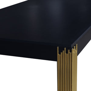 New Classic Empire Rectangle Dining Table in Black