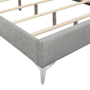 New Classic Huxley Queen Complete Bed in Gray