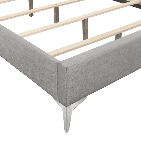 New Classic Huxley Queen Complete Bed in Gray