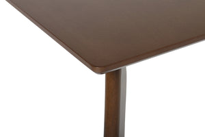 New Classic Morocco 47-Inch Rectangle Dining Table in Walnut Brown