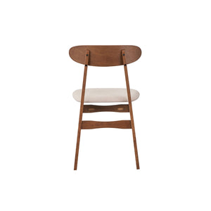 New Classic Morocco Upholstered Dining Chair with Natural Seat Cushion