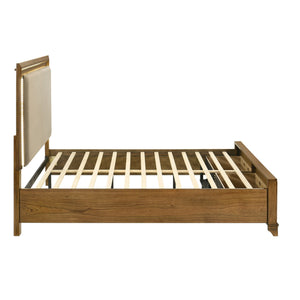 New Classic Talcott Queen Lighted Headboard in Honey