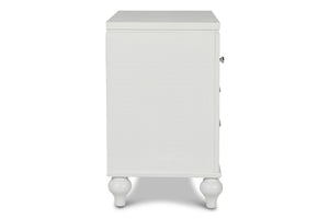 New Classic Valentino Nightstand in White