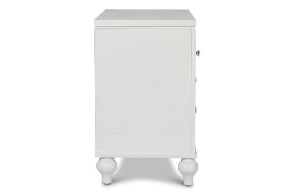 New Classic Valentino Nightstand in White