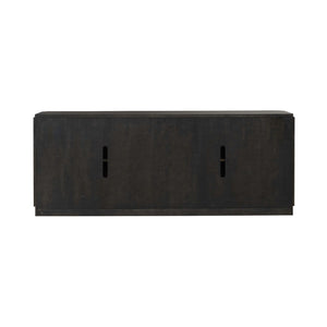 Liberty Furniture City View Coffee Bean 82-Inch TV Console with Adjustable Shelves