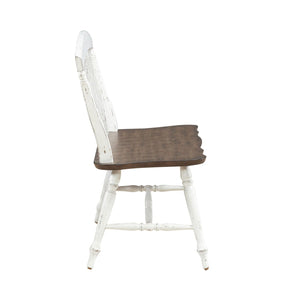 Liberty Furniture Al Fresco Graphite & Whitestone Two-Tone Slat Back Bench