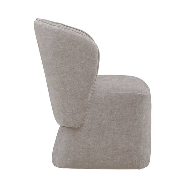 Liberty Furniture Accent Dining Truffle Accent Truffle Upholstered Dining Chair With Casters