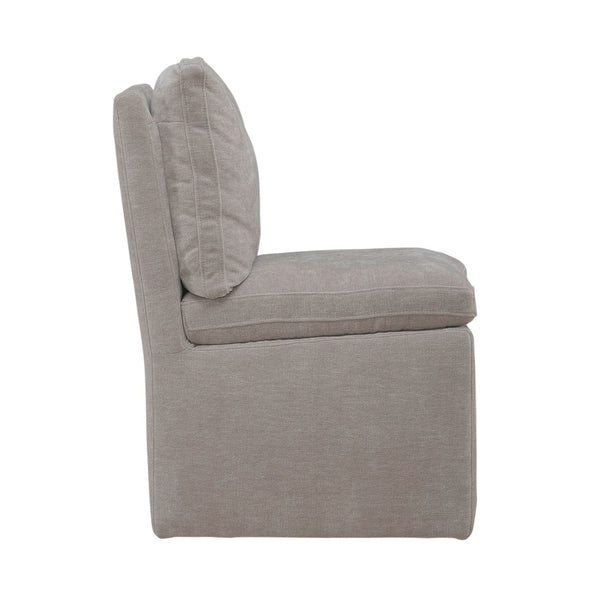 Liberty Furniture Accent Dining Truffle Accent Truffle Upholstered Dining Chair With Casters