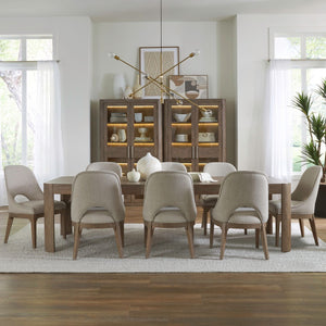 Liberty Furniture South Bend Burnished Clay Upholstered Side Chair with Textured Gravel Upholstery
