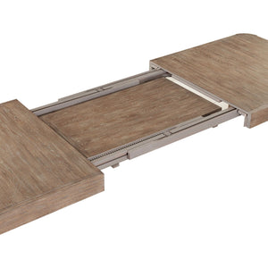Liberty Furniture South Bend Burnished Clay Rectangular Leg Dining Table with 24-Inch Leaf